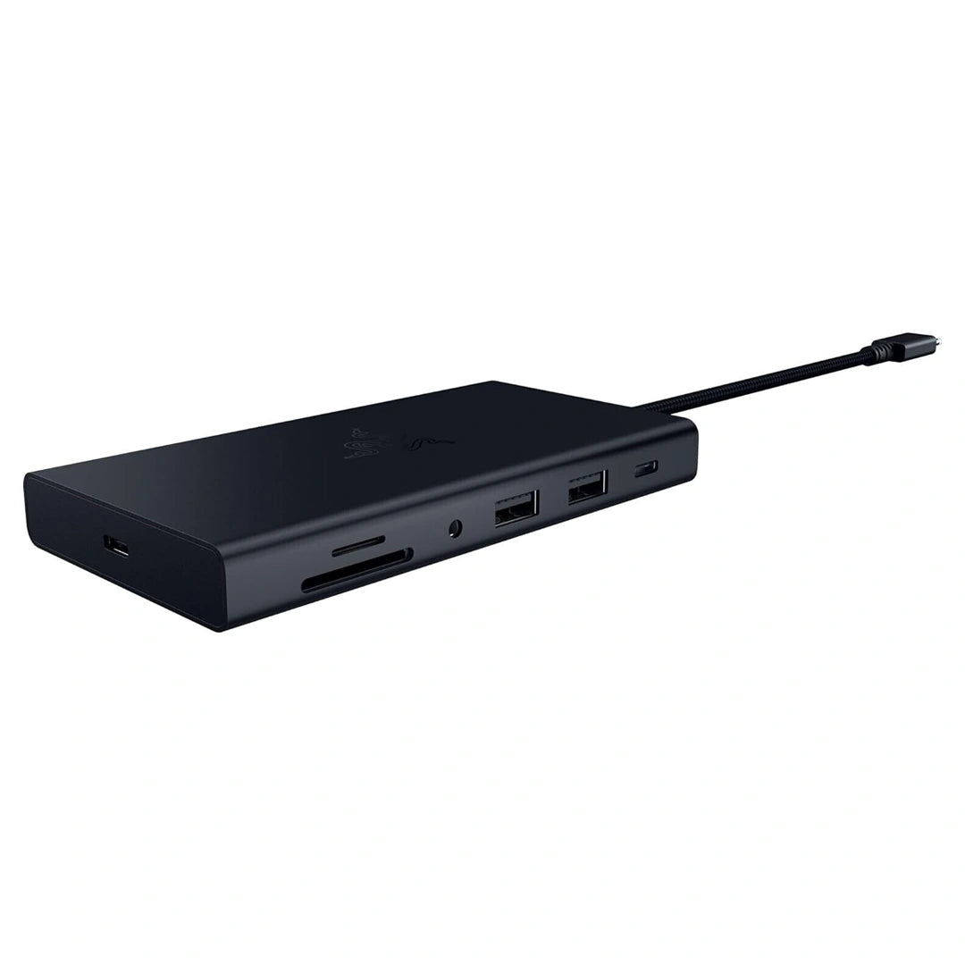 Razer USB C Dock - 11-in-1 Multiport Adapter - FRML Packaging in Qatar Razer USB C Dock - 11-in-1 Multiport Adapter - FRML Packaging in Qatar
